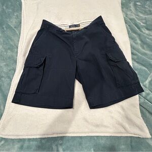 Ralph Lauren Navy Cargo Shorts for Men Worn only Twice.